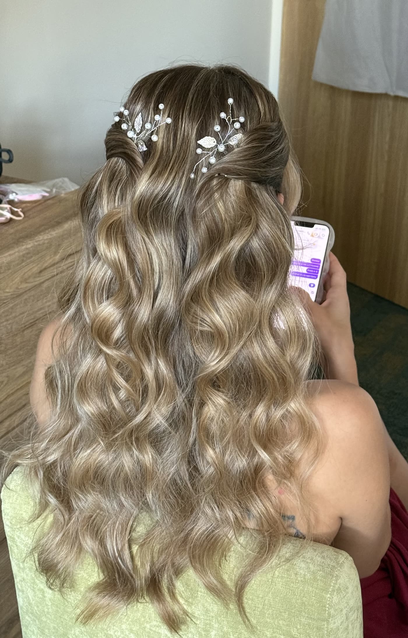 fryzura ślubna inka make up fale hollywood